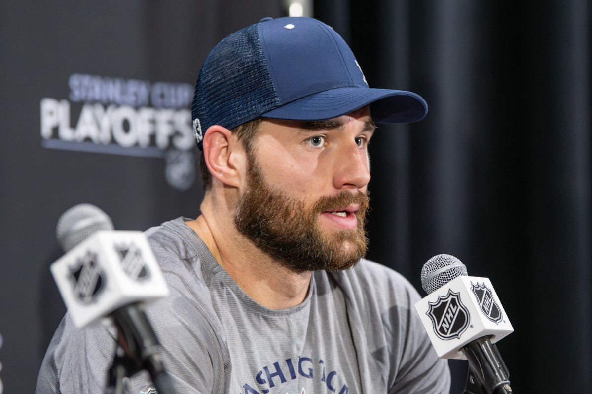 Tom Wilson on being on a line with ‘two of the best players in the world’ in Connor McDavid and Macklin Celebrini: ‘It’s going to be exciting’