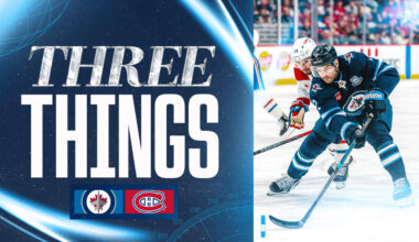 THREE THINGS: Jets lose 5-1 to Canadiens