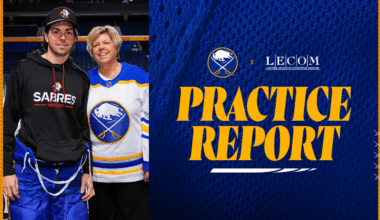 Sabres and their moms hit the road for Florida