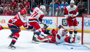 Sourdif scores in OT, Capitals rally past Hurricanes