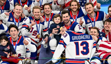 How Team USA Hockey Honored Johnny Gaudreau After Winning Gold Medals