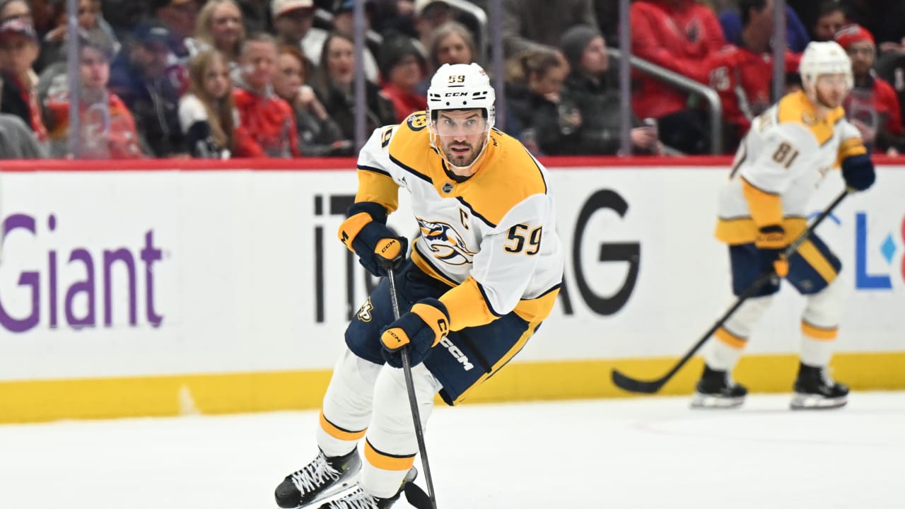 Despite Loss in Washington, Preds Feeling Good About Their Game as Olympic Break Arrives