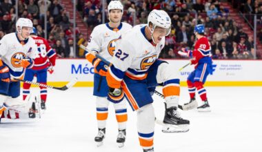 Islanders Gameday (at last!): Post-Olympic sprint begins in Montreal