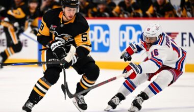 Penguins/Rangers Highlights: Holding on for a win - PensBurgh