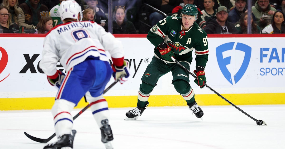 Kaprizov scores in OT to lift Minnesota Wild past Montreal Canadiens, 4-3