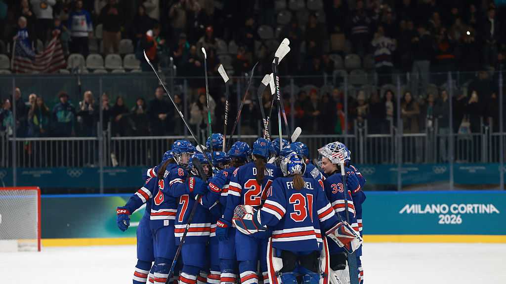 Women's hockey players discuss win over Italy in Olympic quarterfinals