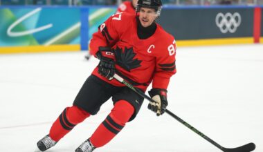 Sidney Crosby gives French goaltender birthday gift after Olympic win
