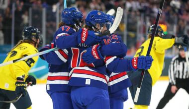 Olympic US women's hockey beats Sweden, advances to final