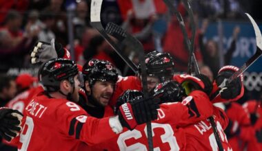 Canada's men's hockey team narrowly beats Finland in the Olympic semifinal, advancing to the gold‑medal match
