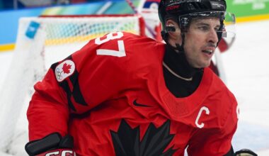 Will Sidney Crosby play against the USA in the gold medal game? Here's what we know.