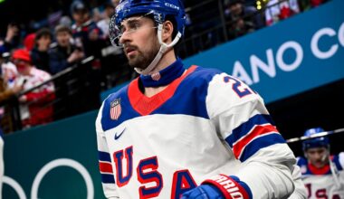 Team USA hails Detroit Red Wings' Dylan Larkin's tenacity at Winter Games