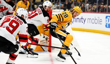 Penguins/Devils Recap: Pens pull away in third period to beat New Jersey