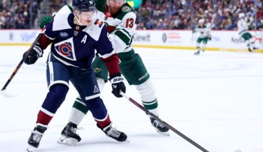 Recap: Penalty-plagued Avalanche fall 5-2 to Wild
