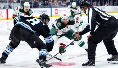 Utah Mammoth take down Minnesota 5-2 to end the Wild's winning streak at 6