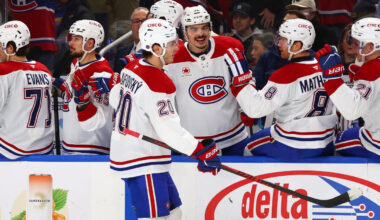 Cole Caufield scores twice to lead Canadiens to win over Sabres