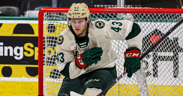 MINNESOTA WILD RECALLS HUNTER HAIGHT FROM IOWA