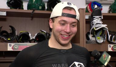 Minnesota Wild defenseman Brock Faber excited to play with Team USA in 2026 Olympics