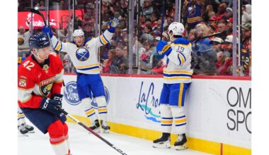 Sabres shake slow start, defeat Panthers