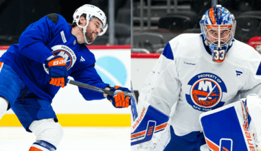 Isles Day-to-Day: Line Changes vs Capitals, Drouin In and Rittich to Start