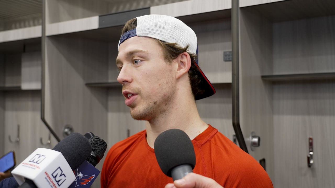 Anthony Beauvillier | Postgame | Washington Capitals