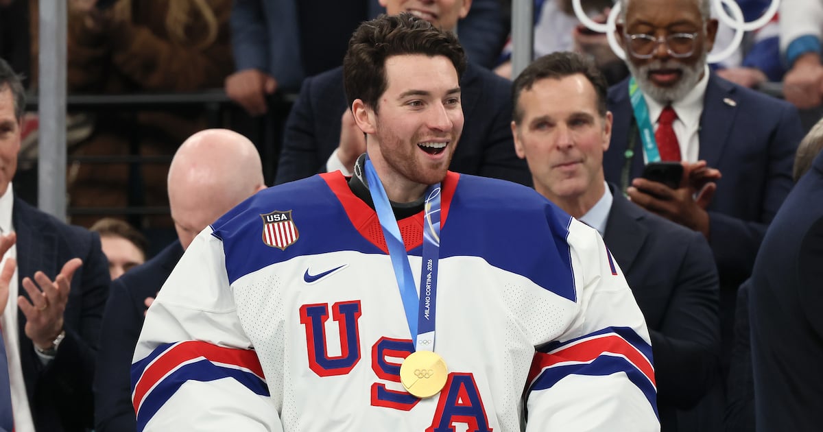 Bruins goalie Swayman addresses viral post-medal game phone call with President Trump – Boston 25 News