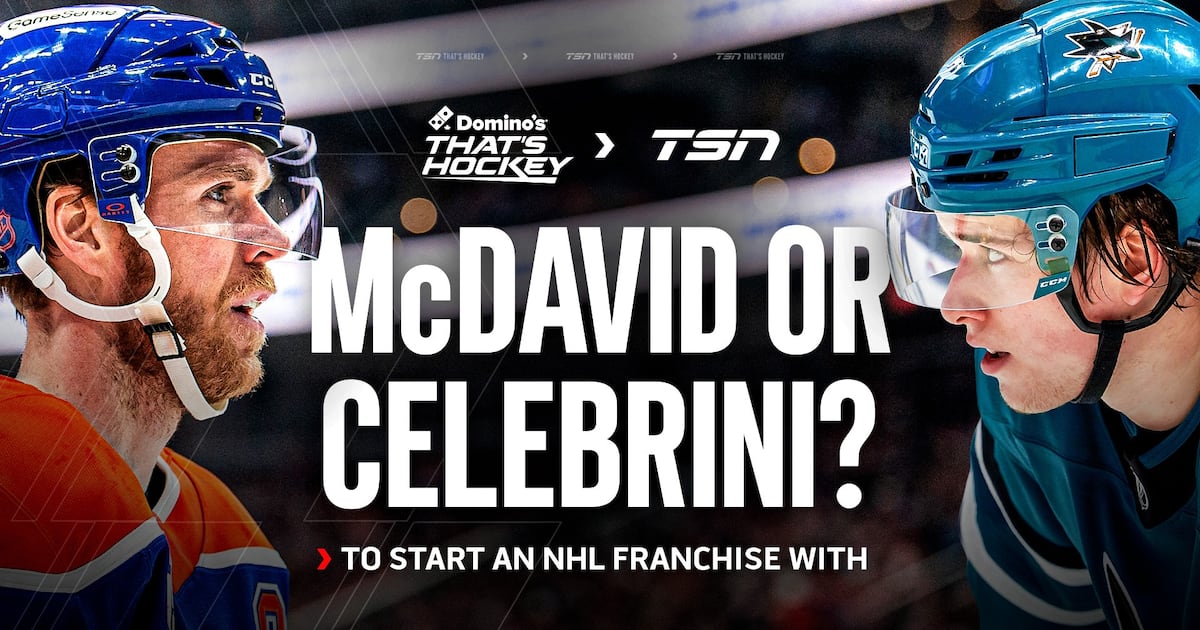 Would you rather start an NHL franchise with McDavid or Celebrini? – TSN