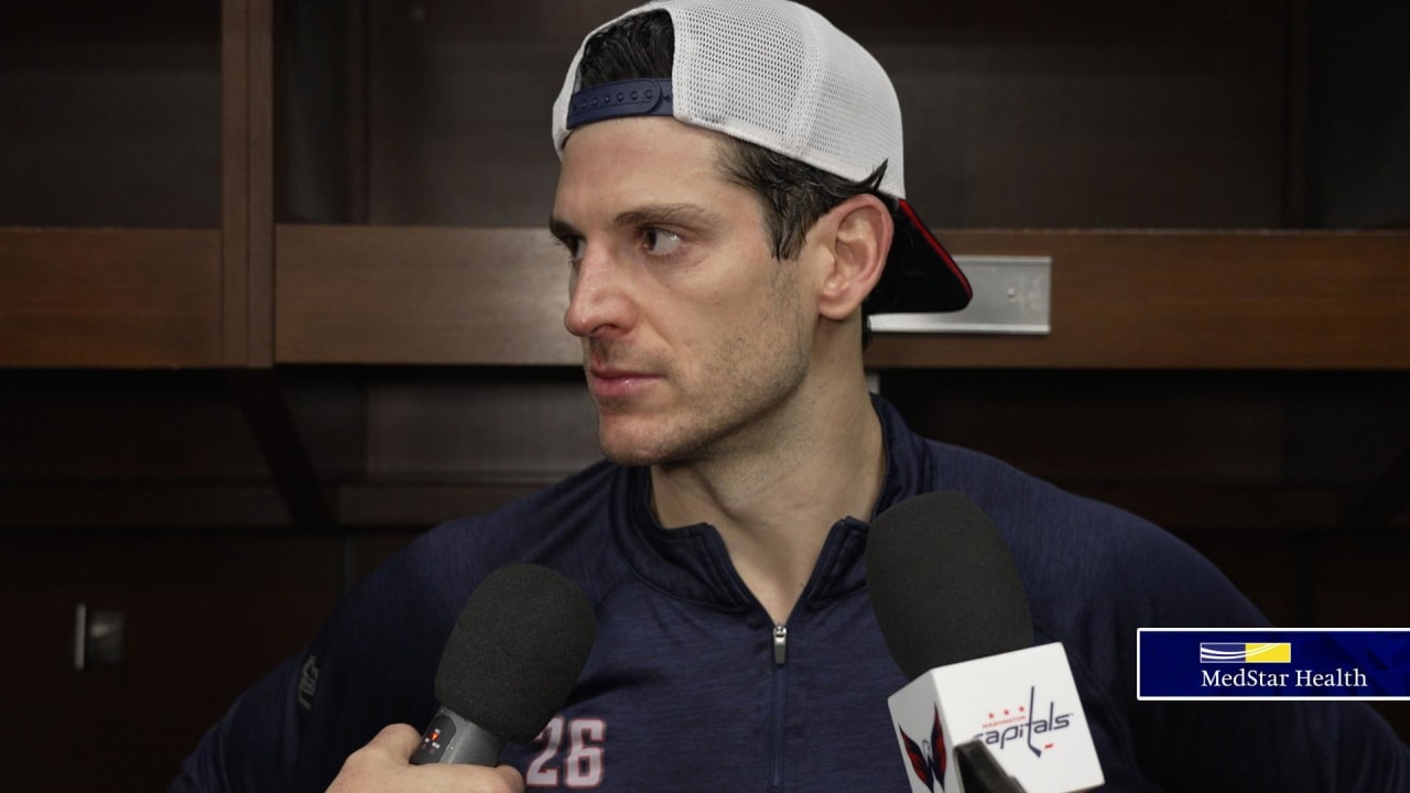 Nic Dowd | Postgame | Washington Capitals
