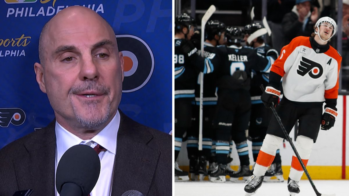 Watch Rick Tocchet call Flyers’ loss to Mammoth ‘unacceptable’ – NBC Sports Philadelphia