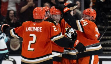 Ducks top Kraken, roll into Olympic break on a tear – Orange County Register