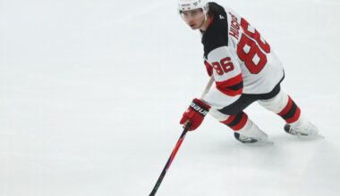 Olympic hero Jack Hughes gets standing ovation at Pens-Devils game in Pittsburgh