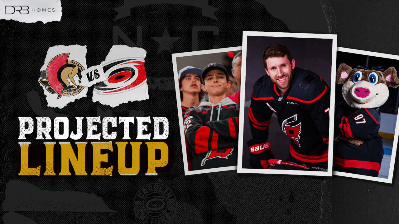 Projected Lineup: February 3 vs. Ottawa