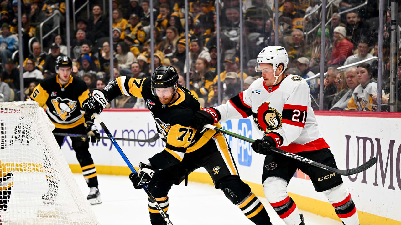 Musings: Penguins Win Streak Snapped Against Senators
