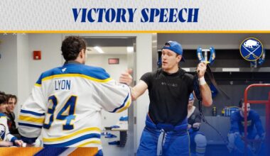 Victory Speech | Buffalo Sabres