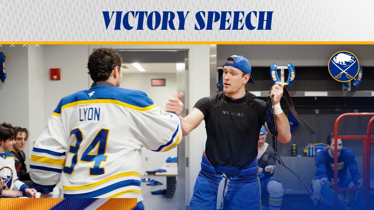 Victory Speech | Buffalo Sabres