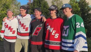 Seth Jarvis' hometown friends from Winnipeg are making the trip to the Olympics :: WRALSportsFan.com