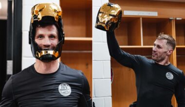 Cizikas Earns Second Iron Man Mask
