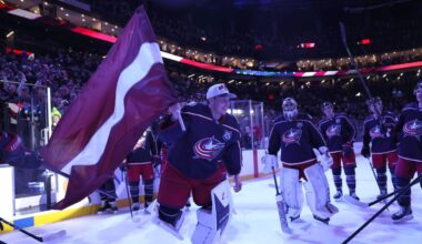 Merzlikins gets his chance to represent Latvia on the Olympic stage