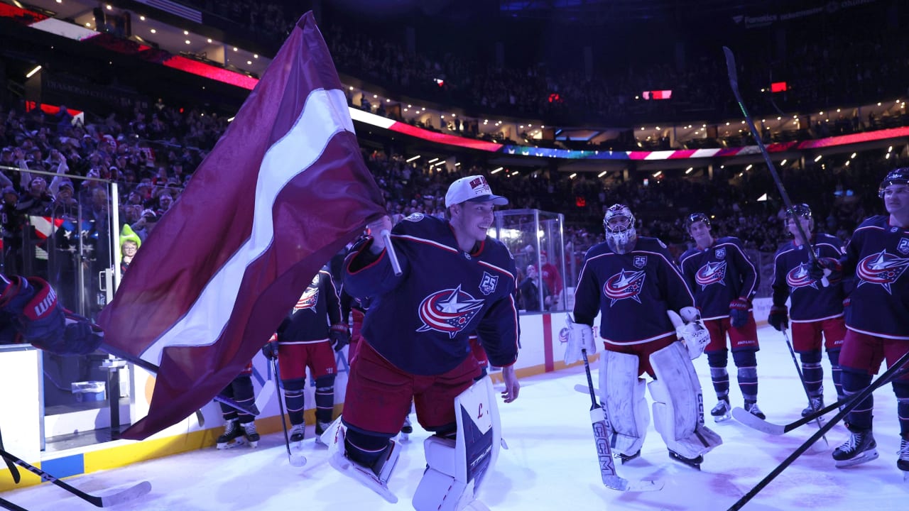 Merzlikins gets his chance to represent Latvia on the Olympic stage