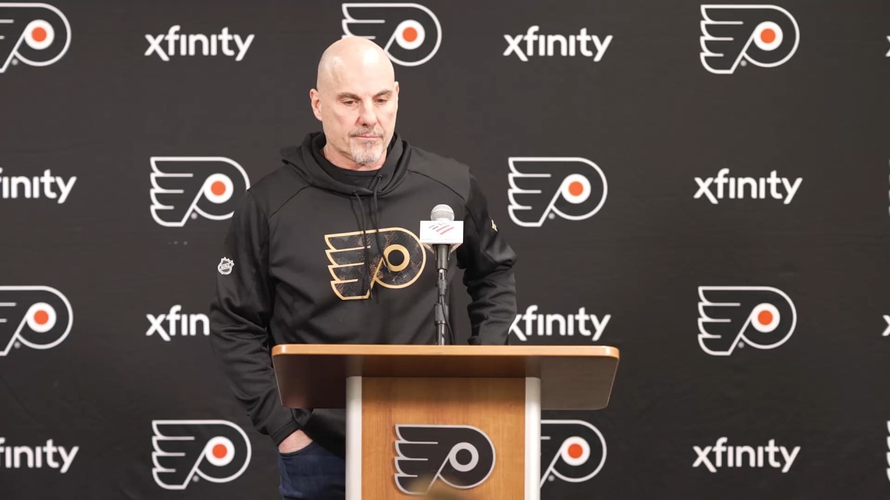 2/3 Pregame: Rick Tocchet | Philadelphia Flyers