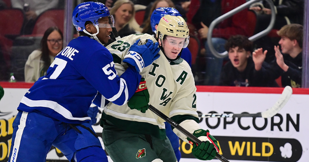 MINNESOTA WILD RECALLS DEFENSEMAN MATT KIERSTED FROM IOWA