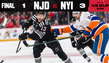 Devils Enter Olympic Break on Loss to Islanders | GAME STORY