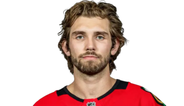 Landon Slaggert headshot - Chicago Blackhawks LW
