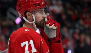 Detroit Red Wings Captain Talks Season, Olympics