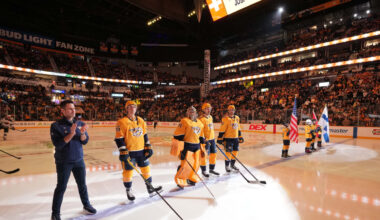 Josi, Forsberg, Saros, Haula, Morley Set to Represent Preds at Olympic Winter Games