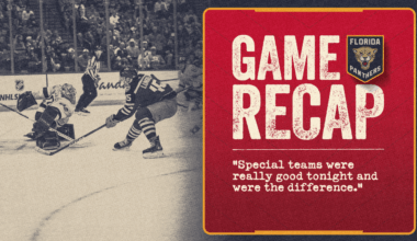 RECAP: Panthers 5, Bruins 4 (SO)