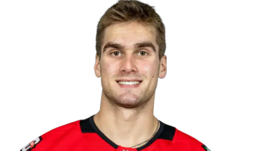 Louis Crevier headshot - Chicago Blackhawks D