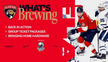 What’s Brewing: Panthers back in action; Group ticket packages