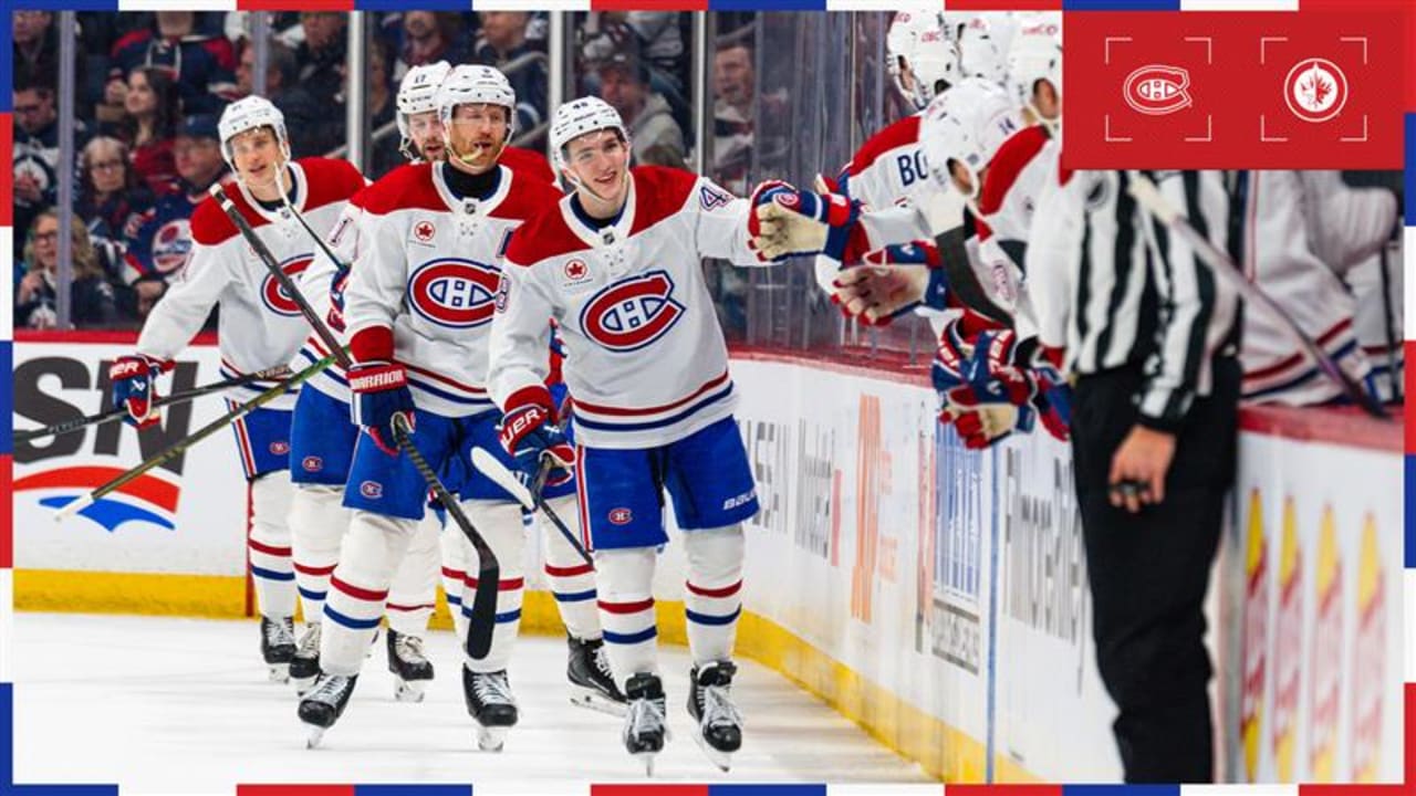 MTL@WPG: Game recap  | Montréal Canadiens