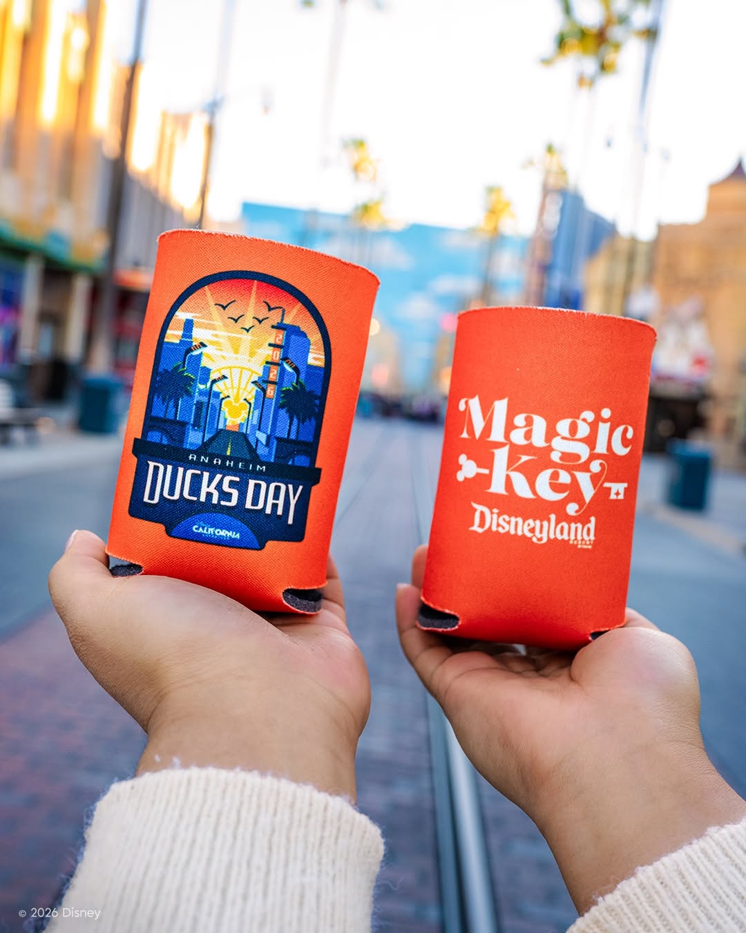 Magic Key Exclusive Anaheim Ducks Day Coozie Coming to Disney California Adventure