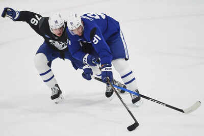 Toronto Maple Leafs recall promising defenseman William Villeneuve amid Olympic break